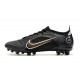 Nike Mercurial Vapor 14 Elite AG PRO Negro Dorado Plateado Metalizado