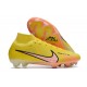 Bota Nike Air Zoom Mercurial Superfly 9 Elite FG Amarillo Naranja