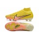 Bota Nike Air Zoom Mercurial Superfly 9 Elite FG Amarillo Naranja