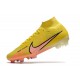 Bota Nike Air Zoom Mercurial Superfly 9 Elite FG Amarillo Naranja