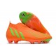 Zapatos de Fútbol adidas Predator Edge+ FG Rojo Team Solar Verde Negro