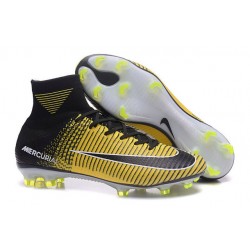 Nike Zapato de futbol Mercurial Superfly 5 Dynamic Fit FG - Amarillo Negro