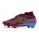 Nike Air Zoom Mercurial Superfly 9 Elite FG Remolacha Oscura Dorado