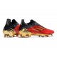 adidas X Speedflow+ FG Botas Rojo Dorado Metálico Negro