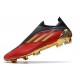 adidas X Speedflow+ FG Botas Rojo Dorado Metálico Negro