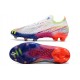 Bota adidas Predator Edge.1 Low FG Blanco Amarillo Solar Azul