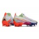 Bota adidas Predator Edge.1 Low FG Blanco Amarillo Solar Azul