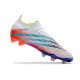 Bota adidas Predator Edge.1 Low FG Blanco Amarillo Solar Azul