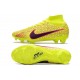 Bota Nike Air Zoom Mercurial Superfly 9 Elite FG Amarillo Rojo