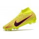 Bota Nike Air Zoom Mercurial Superfly 9 Elite FG Amarillo Rojo
