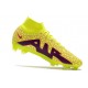 Bota Nike Air Zoom Mercurial Superfly 9 Elite FG Amarillo Rojo