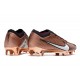 Nike Zoom Mercurial Vapor 15 Elite FG Mbappé Cobre Metálico Blanco Negro
