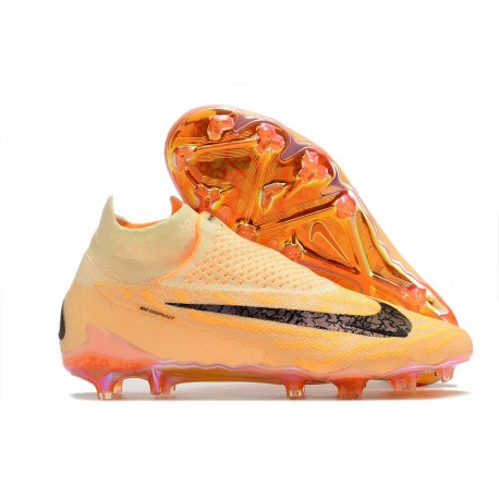 Botas de Futbol Nike Phantom GX Elite DF FG Tinte Cidra Burdeos Crush