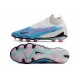 Nike Phantom GX Elite DF FG Azul Báltico Rosa Blast Blanco Láser Azul