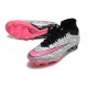 Nike Zoom Mercurial Superfly IX Elite XXV FG Argento Rosa Negro
