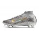 Nike Zoom Mercurial Superfly IX Elite FG Plateado Metalizado