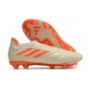 Botas adidas Copa Pure+ FG Off Blanco Equipo Solar Naranja