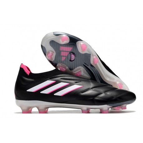 Botas adidas Copa Pure+ FG Negro Zero Met Equipo Rosa