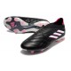 Botas adidas Copa Pure+ FG Negro Zero Met Equipo Rosa
