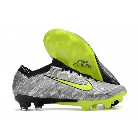 Nike Air Zoom Mercurial Vapor XV Elite FG Plateado Metalizado Negro