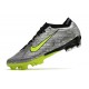 Nike Air Zoom Mercurial Vapor XV Elite FG Plateado Metalizado Negro