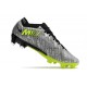 Nike Air Zoom Mercurial Vapor XV Elite FG Plateado Metalizado Negro