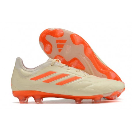 adidas Copa Pure.1 FG Off Blanco Equipo Solar Naranja