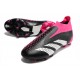 Botas de fútbol adidas Predator Accuracy+ FG Negro Blanco Rosa