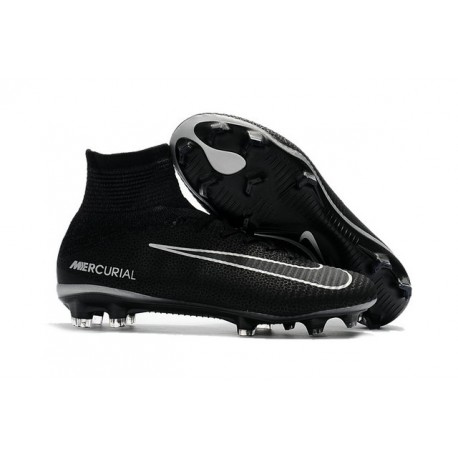 Nike Mercurial Superfly V DF FG Zapatillas de Fútbol - Negro