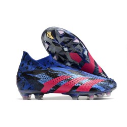 Botas de fútbol adidas Predator Accuracy+ FG Paul Pogba Azul Rojo