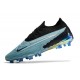 Nike Phantom GX Gripknit Elite FG Azul Negro