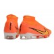 Nike Air Zoom Mercurial Superfly Ix Elite FG Naranja Oro