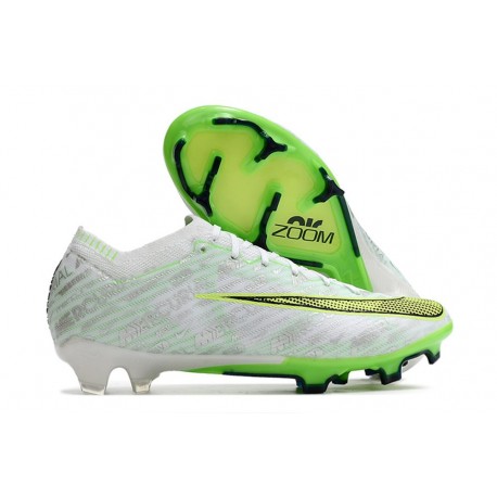 Nike Air Zoom Mercurial Vapor XV Elite FG Blanco Verde