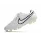 Botas Nike Tiempo Legend IX Elite FG Blanco Negro