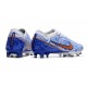 Nike Air Zoom Mercurial Vapor XV Elite AG Blanco Azul Oro