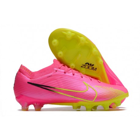 Nike Air Zoom Mercurial Vapor XV Elite AG Rosa Amarillo