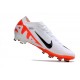 Nike Air Zoom Mercurial Vapor XV Elite AG Blanco Carmesí Vivo Negro