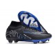 Nike Zoom Mercurial Superfly 9 Elite AG Negro Cromo Hyper Royal