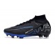 Nike Zoom Mercurial Superfly 9 Elite AG Negro Cromo Hyper Royal