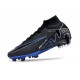Nike Zoom Mercurial Superfly 9 Elite AG Negro Cromo Hyper Royal