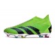 Botas de fútbol adidas Predator Accuracy+ FG Verde Negro
