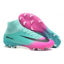 Zapatillas de Fútbol Nike Mercurial Superfly V DF FG - Azul Rosa