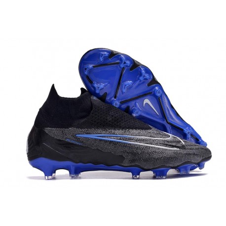 Nike Phantom Generative Texture Elite DF FG Negro Cromo Hyper Royal