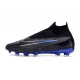 Nike Phantom Generative Texture Elite DF FG Negro Cromo Hyper Royal