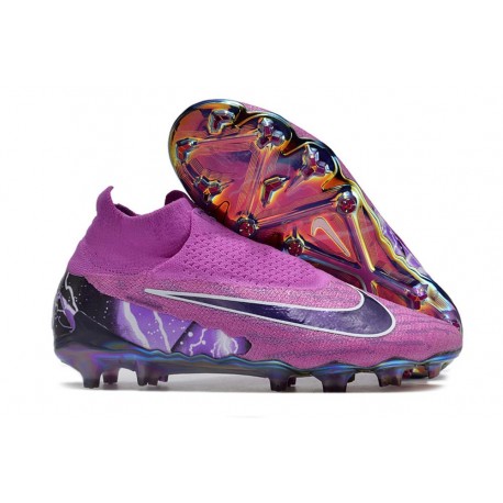 Nike Phantom Generative Texture Elite DF FG Violeta Negro