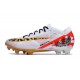 Tacos Nike Zoom Mercurial Vapor 15 Elite FG Bianco Rojo Oro