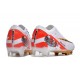 Tacos Nike Zoom Mercurial Vapor 15 Elite FG Bianco Rojo Oro