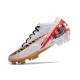 Tacos Nike Zoom Mercurial Vapor 15 Elite FG Bianco Rojo Oro
