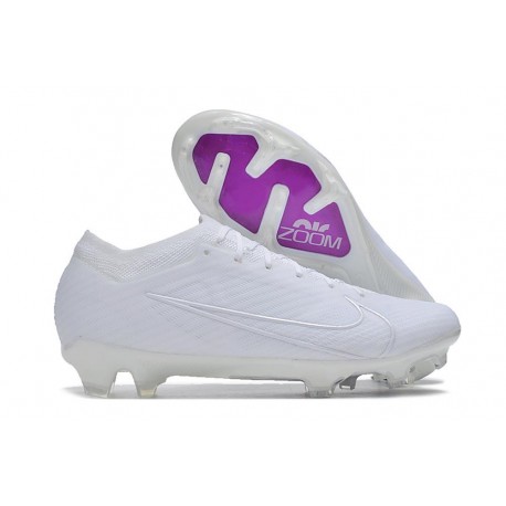 Tacos Nike Zoom Mercurial Vapor 15 Elite FG Blanco Violeta