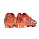 Tacos Nike Zoom Mercurial Vapor 15 Elite FG MDS Carmesí Claro Marfil Claro Mandarina Viva